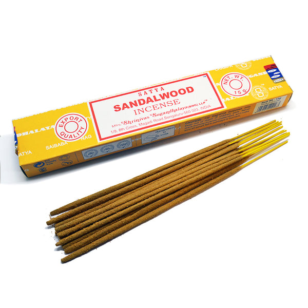 Sandalwood Incense Sticks by Satya