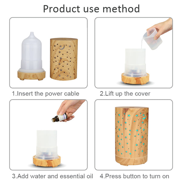 Star & Moon Humidifier & Diffuser