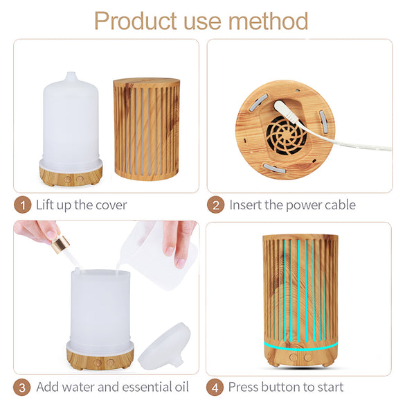 Ashby Stripe Humidifier & Diffuser