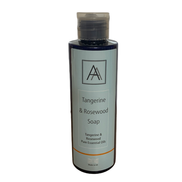 Tangerine & Rosewood Antibacterial Hand, Face and Body Soap