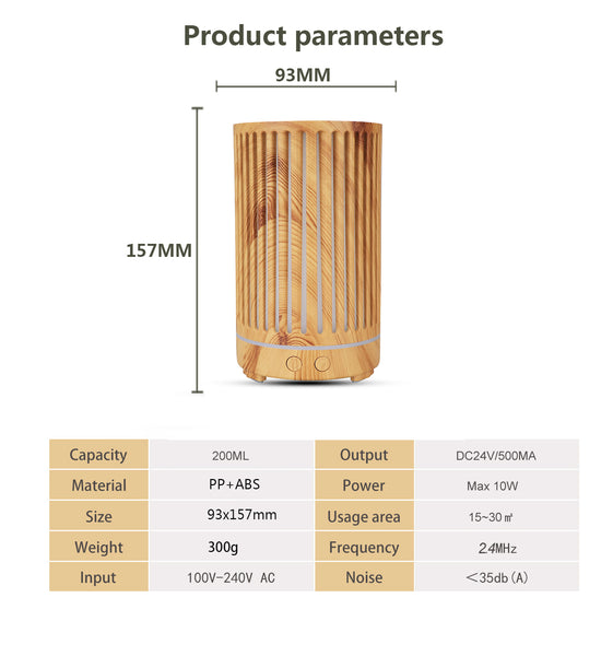 Ashby Stripe Humidifier & Diffuser