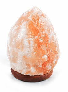 Himalayan Salt Lamp 2-3kg and 2 salt rock candles.