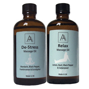 De-stress and Relax Massage Oil's