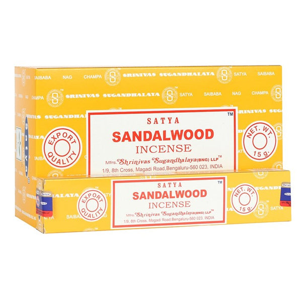 Sandalwood Incense Sticks by Satya