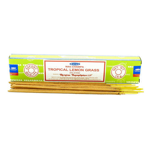 Tropical Lemongrass Incense Sticks by Satya