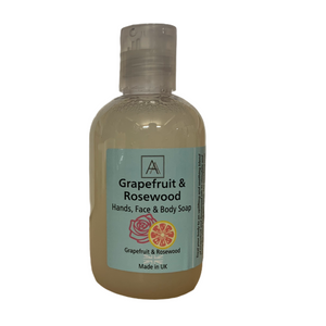Grapefruit  & Rosewood Antibacterial Hand, Face and Body Soap